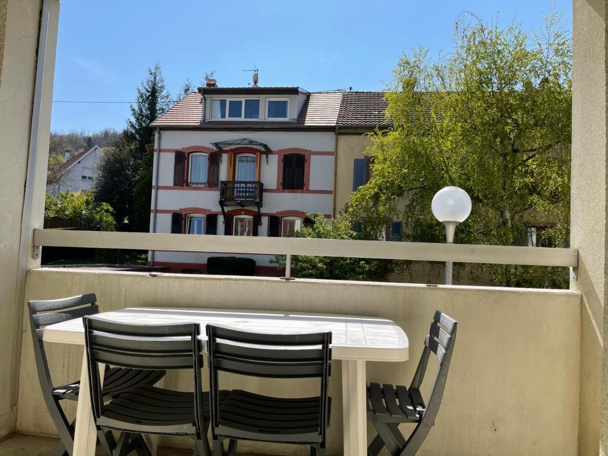 Ferienwohnung Superbe F2 Terrasse, Route Du Vin, Florival Guebwiller Exterior foto
